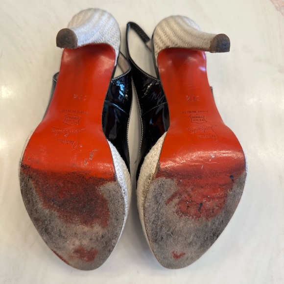 CHRISTIAN LOUBOUTIN PLATFORM SLINGBACK - Picture 7 of 9